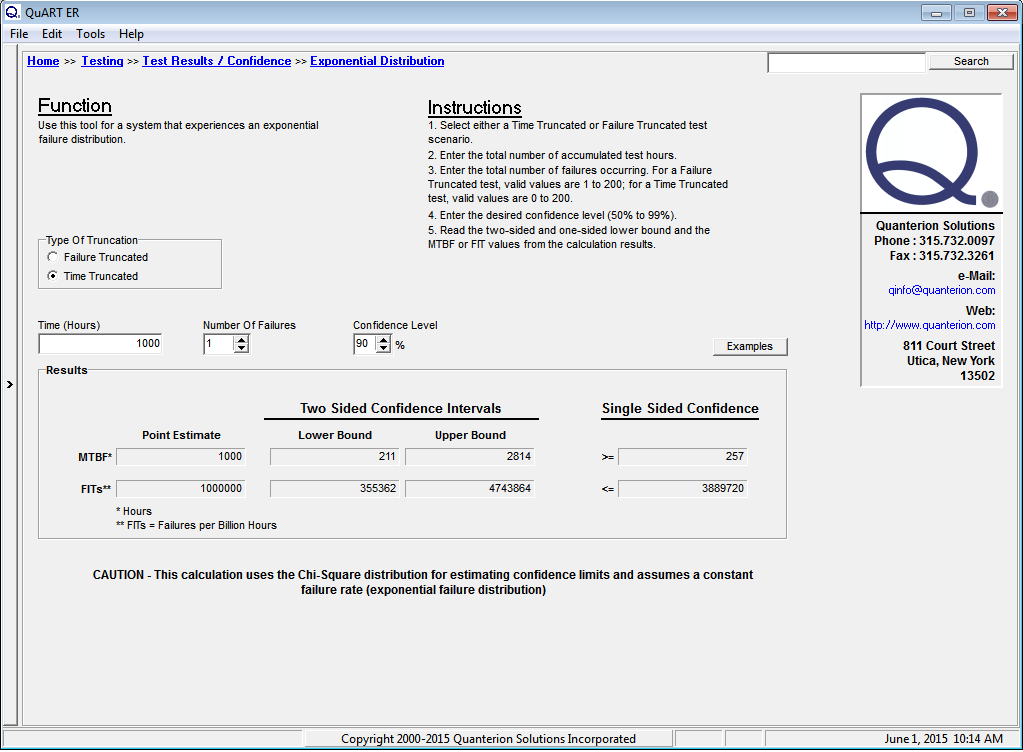 single-failure-test-time-calculations